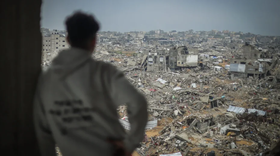 Jabalia, in the central Gaza Strip, Feb. 5, 2025. Photo by Khalil Kahlout/Flash90.