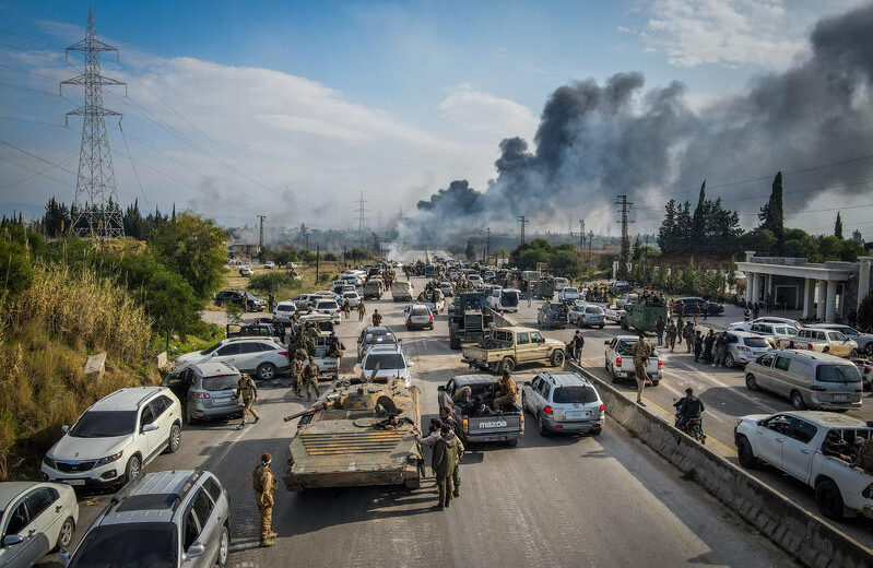 Chaos reigns in northwestern Syria as the new regime's forces attack the country's Alawite minority. Photo by Asaad Syria/Flash90