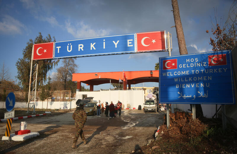 The Kasab border crossing with Turkey resumed its work in allowing Syrians who voluntarily returned from Turkey since the first days of the fall of the Assad regime, where the number of Syrians who entered through it reached more than 2,000 Syrians in addition to some of their belongings and vehicles. January 01, 2025. Photo by Asaad Syria/ Flash90