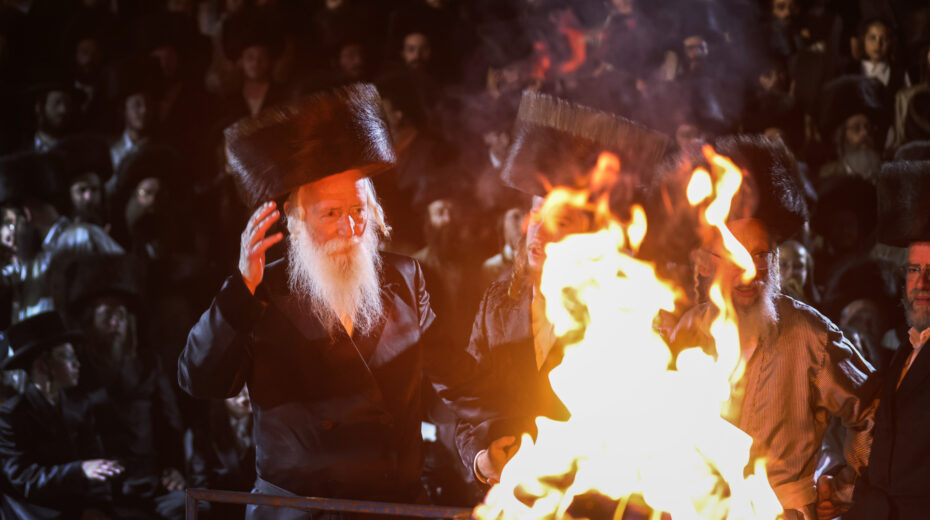 Tradition or idolatry on Mount Meron? Photo: David Cohen/Flash90