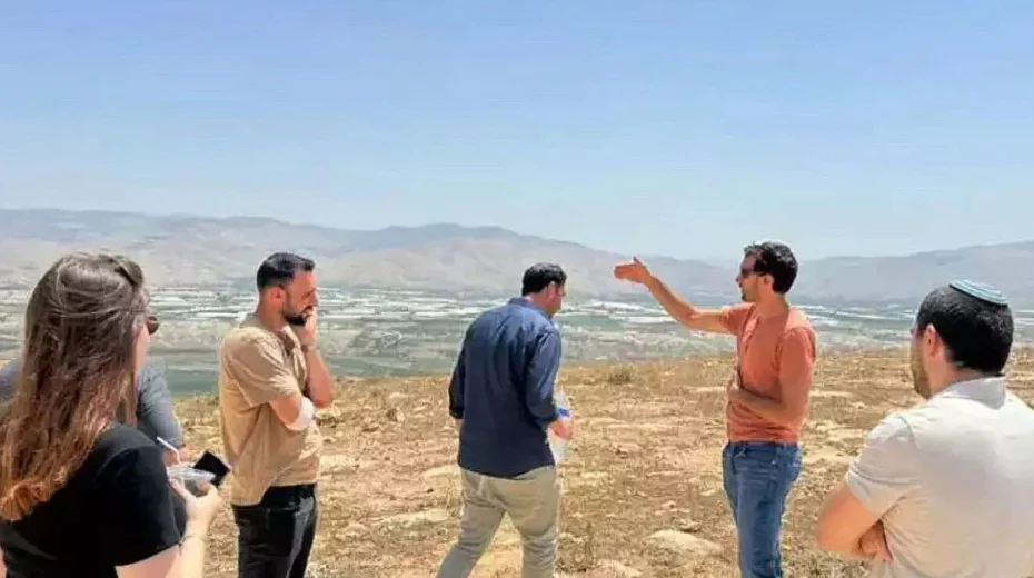 IDF reservists who are poised to settle in the Jordan Valley. Credit: Reservists—Generation of Victory.