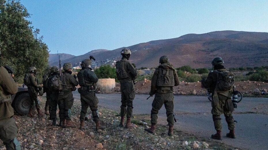 IDF troops from the 810th “Mountain Brigade” are seen operating near Mount Hermon, uncovering and destroying Assad-era military bunkers and weapons caches in this image released on May 5, 2025. Credit: IDF Spokesperson.