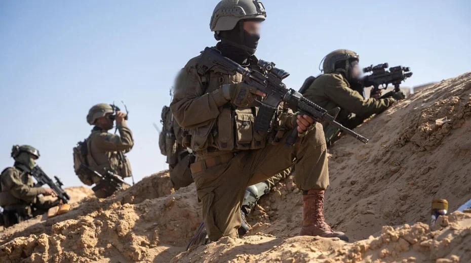 IDF troops conduct ground operations in the Gaza Strip as part of a broader campaign targeting Hamas infrastructure and terrorist positions, May 2025. Credit: IDF.