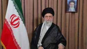 Iran's Supreme Leader Ayatollah Ali Khamenei delivers a televised address in Tehran, Iran, on June 13, 2025. Khamenei said Israel had "made a grave mistake" following the attacks on Iran, adding that Iranian forces would respond to the aggression. EPA-EFE/SUPREME LEADER OFFICE.