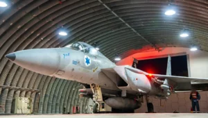 An Israeli Air Force fighter jet gets ready to head for Tehran, June 2025. Credit: IDF.