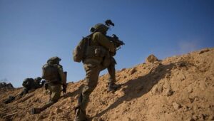 Israeli soldiers during recent action in the Gaza Strip, June 8, 2025. Credit: IDF.