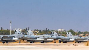 Israeli Air Force fighter jets prepare to depart for operations in Iran on June 17, 2025, as part of the military's effort to damage the Iranian regime's nuclear weapons program and missile manufacturing industry. Credit: IDF.