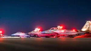 Israeli F-15I fighter jets before the launch of "Operation Rising Lion." Credit: IDF Spokesperson's Unit.