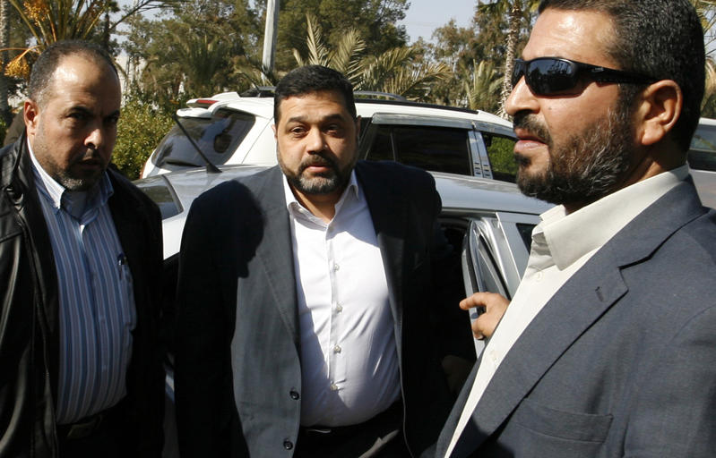 Member of the Political Bureau of the Movement "Hamas" Osama Hamdan upon his arrival in the southern Gaza Strip town of Rafah through the border with Egypt on January 20, 2013. Photo by Abed Rahim Khatib / Flash90