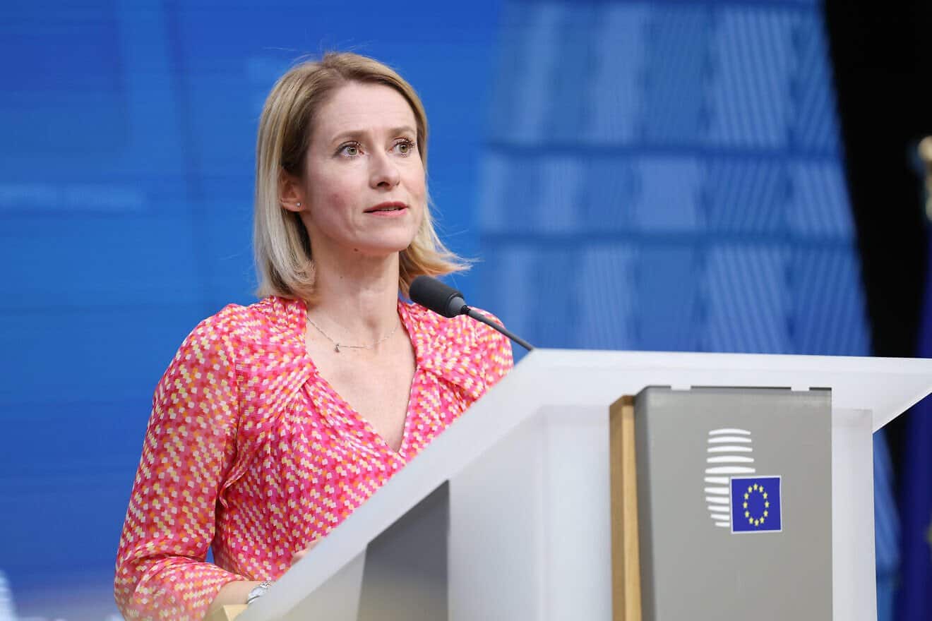 Kaja Kallas, High Representative of the EU for Foreign Affairs and Security Policy. Credit: European Union.
