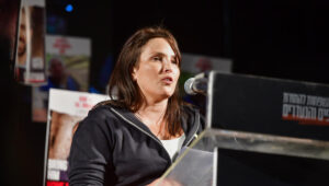Released hostage Amit Soussana was the only one to have so far spoken publicly about the sexual abuse she suffered at the hands of Hamas. Photo by Avshalom Sassoni/Flash90