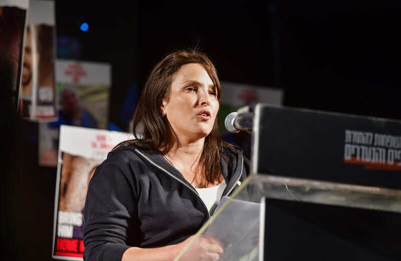 Released hostage Amit Soussana was the only one to have so far spoken publicly about the sexual abuse she suffered at the hands of Hamas. Photo by Avshalom Sassoni/Flash90