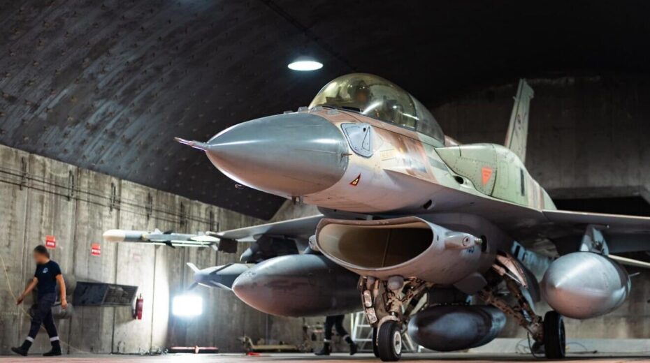 Israeli Air Force fighter jets carry out a series of strikes on Houthi terrorist infrastructure in Yemen, July 7, 2025. Credit: IDF.