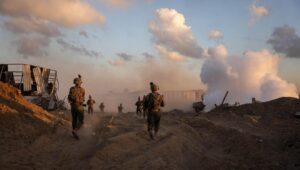 Israeli soldiers continue their operations against Hamas terrorists in Beit Hanoun, Gaza, July 2025. Credit: IDF.