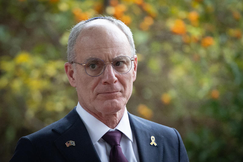 Israeli Ambassador to the United States, Yechiel Leiter. Photo by Yonatan Sindel/Flash90