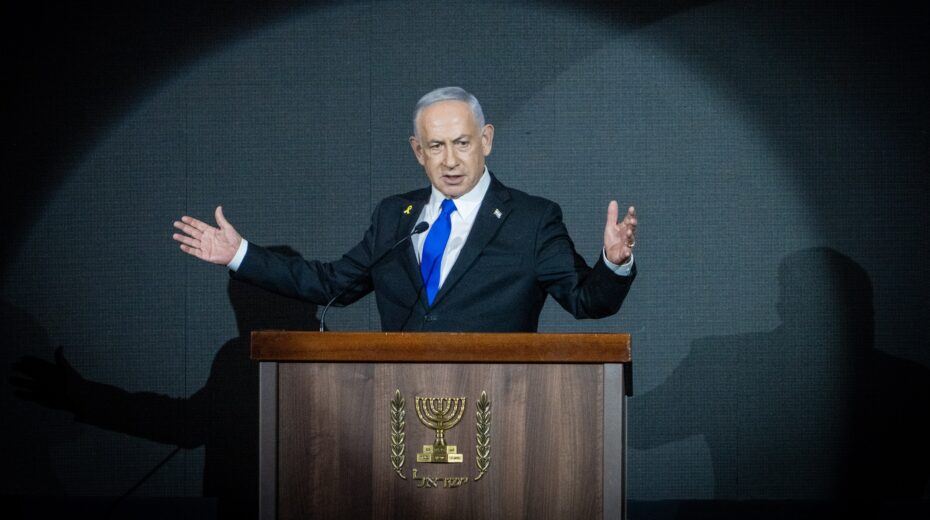 Prime Minister Benjamin Netanyahu. His statements in an interview about the biblical Eretz Israel sparked strong reactions in the Arab world. Photo: Shalev Shalom/POOL