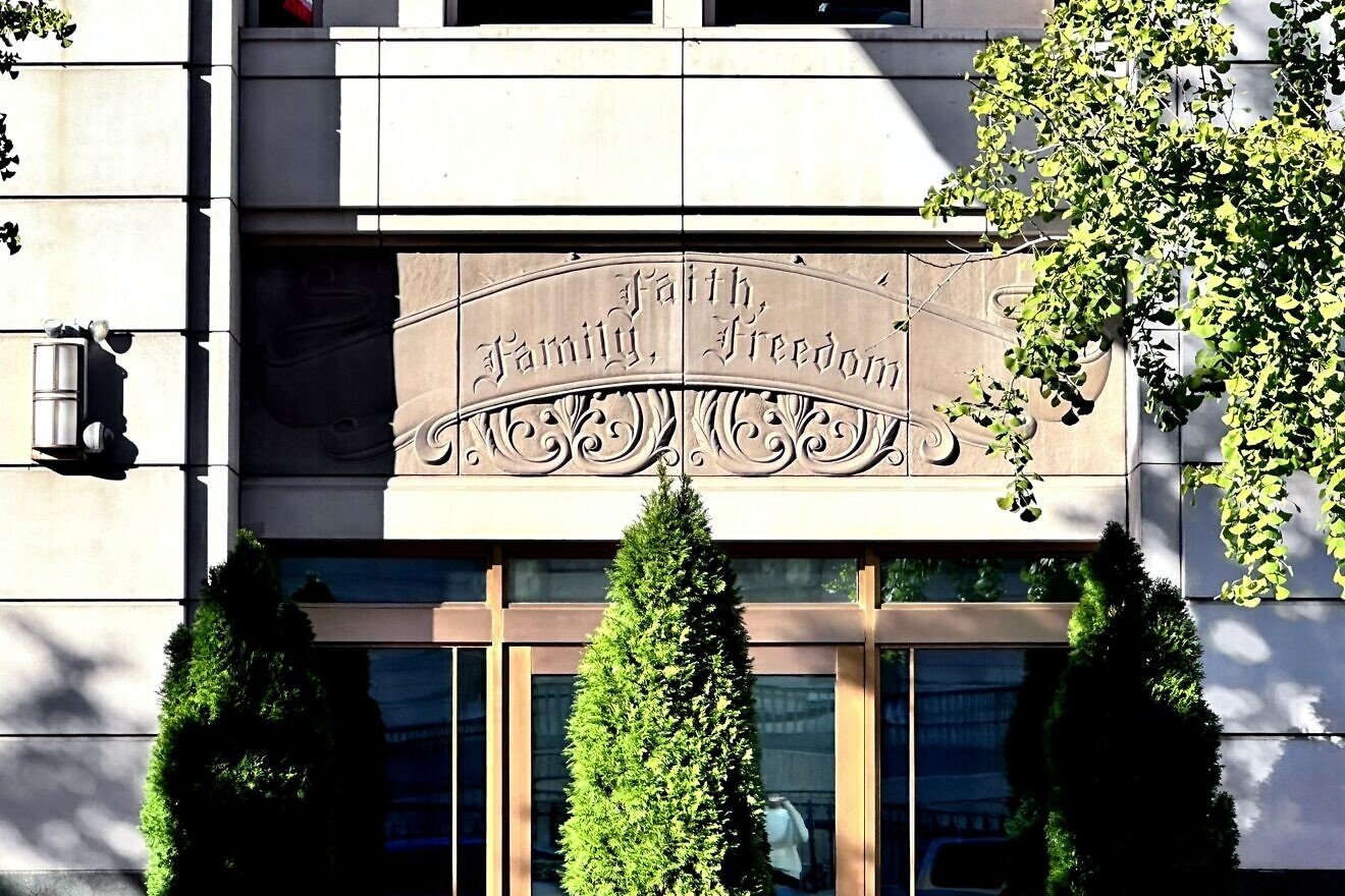The Family Research Council Building, headquarters for the Family Research Council, in Washington, D.C., Nov. 3, 2023. Credit: APK via Wikimedia Commons.