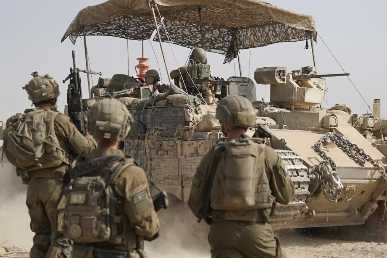 IDF soldiers operating in the Gaza Strip, August 1, 2025. Credit: IDF.