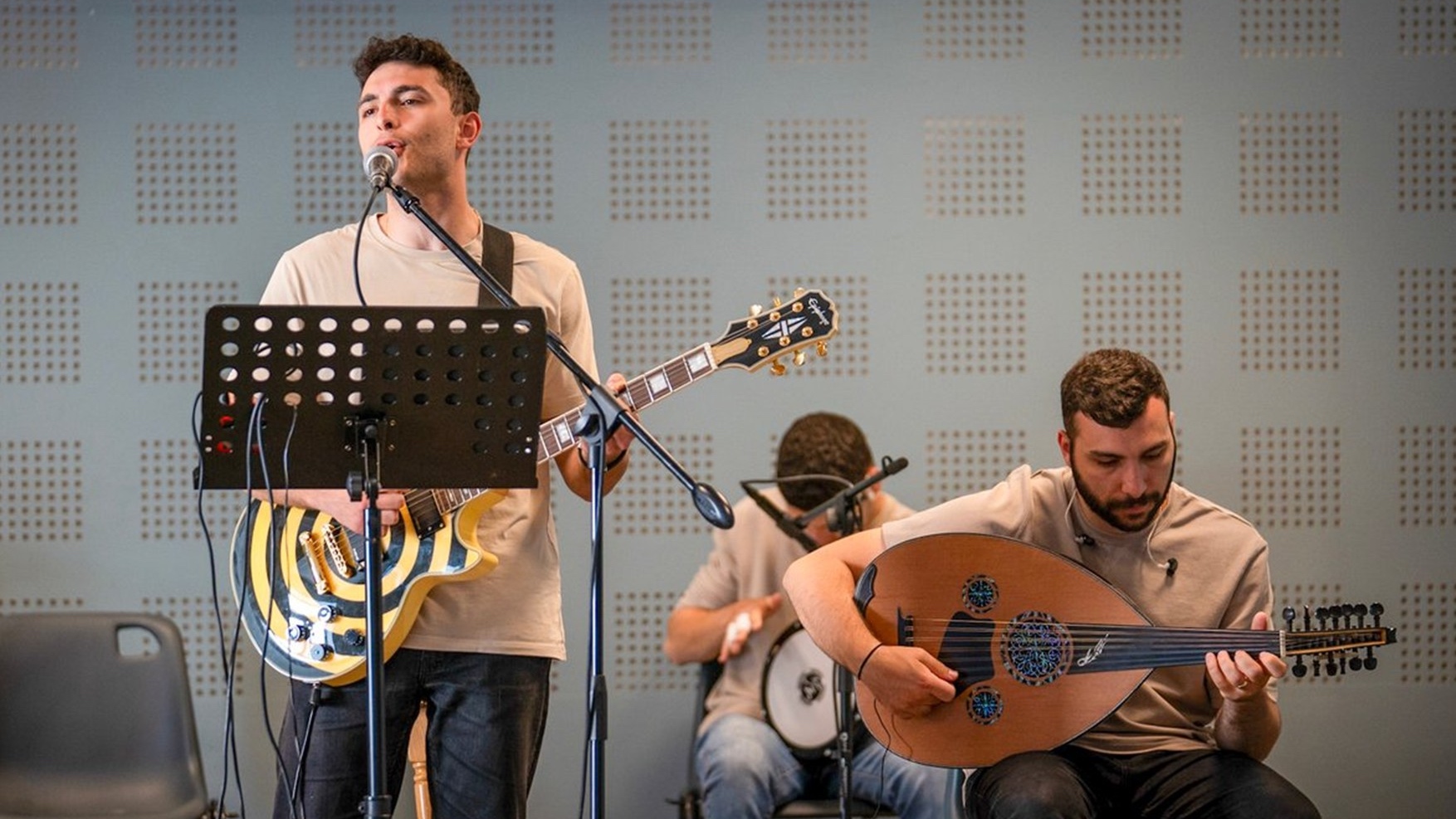 The Sakhnini brothers in full flow. Photo courtesy