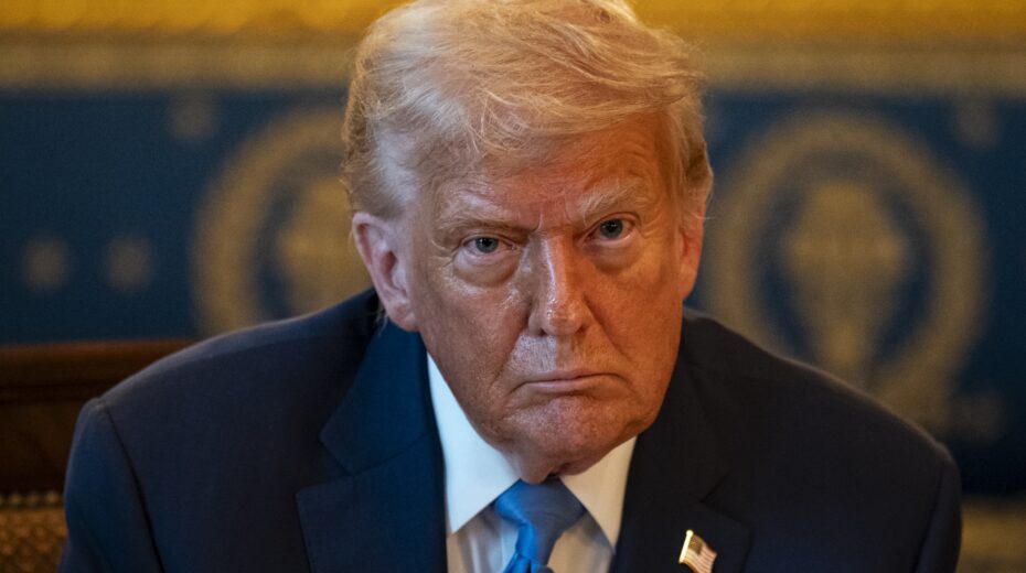 Will he receive the Nobel Peace Prize? US President Donald Trump reacts during a dinner with Israeli Prime Minister Benjamin Netanyahu (not pictured) at the White House, Washington, July 7, 2025. Netanyahu presented him with a letter stating that he had nominated him for the Nobel Prize. Photo: EPA/Alexander Drago/Pool