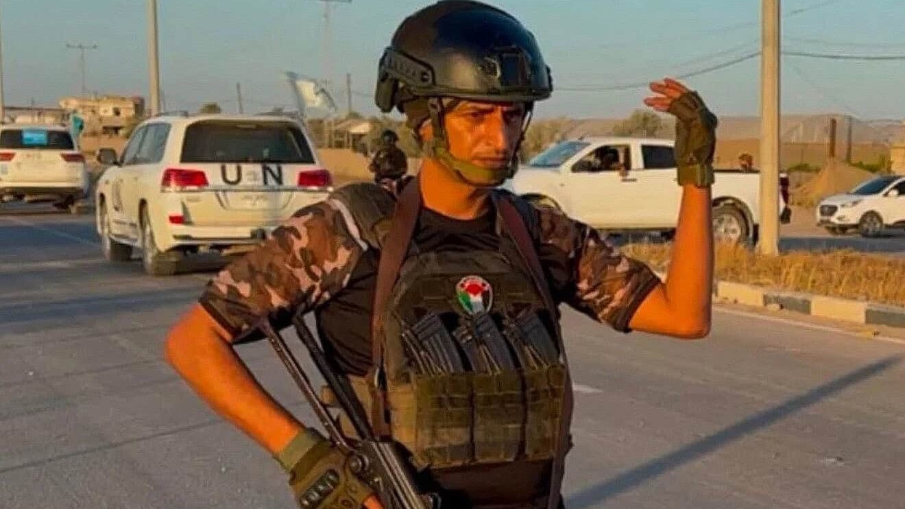 Yasser Abu Shabab, head of the eastern Rafah city-based Popular Forces. Credit: Popular Forces/Facebook.