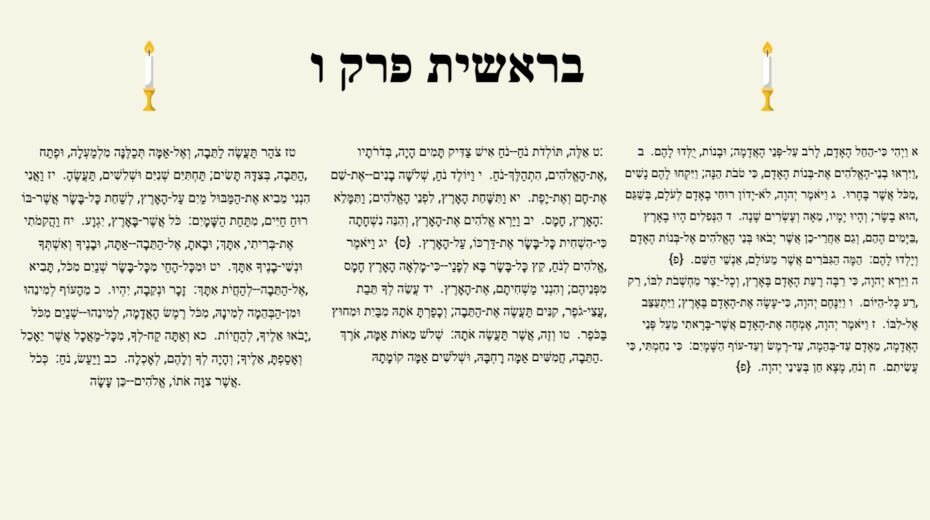 Thoughts for Shabbat