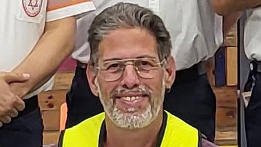 Magen David Adam volunteer medic Ronen Engel. Photo courtesy Magen David Adom