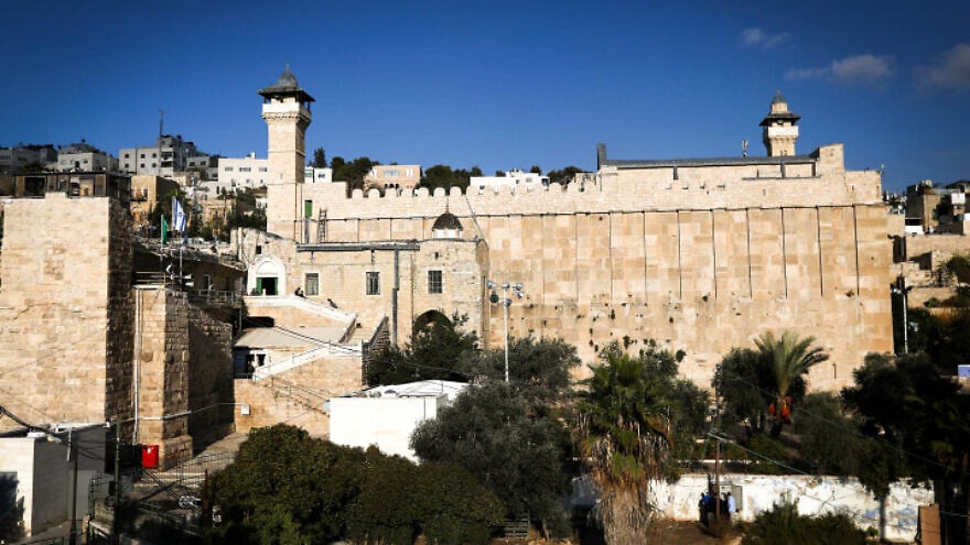 The Cave of the Patriarchs in Hebron, Dec. 4, 2019. Photo by Wisam Hashlamoun/Flash90.
