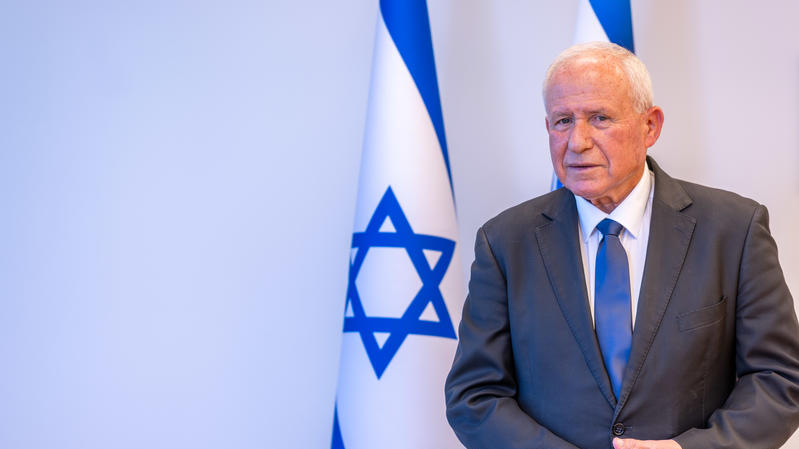 Portrait of Minister of Agriculture and Food Security Avi Dichter. July 22, 2025. Photo by Yossi Aloni/FLASH90