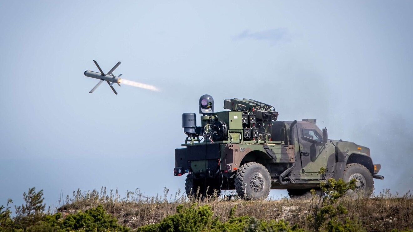 A Spike anti-tank missile being launched. Credit: Rafael Advanced Defense Systems.