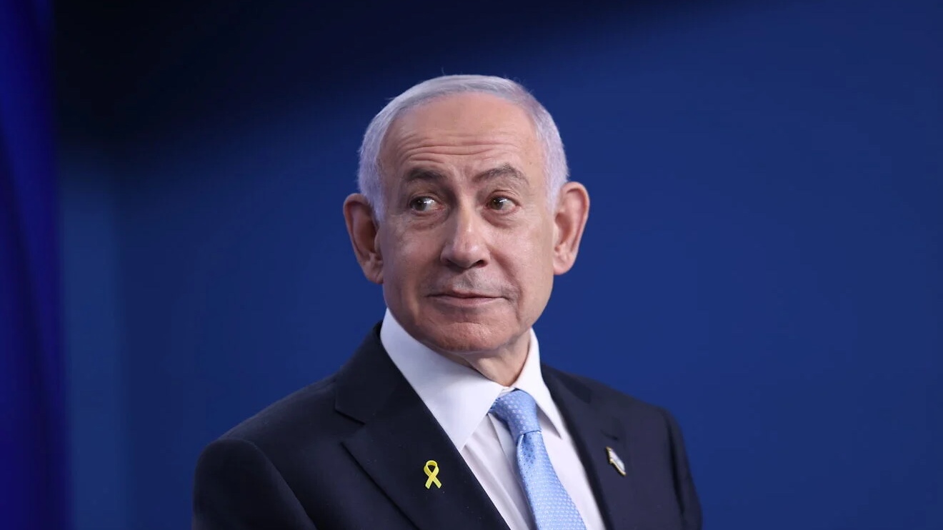 Israeli Prime Minister Benjamin Netanyahu in Jerusalem, Dec. 7, 2025. Credit: Alex Kolomoisky/POOL.