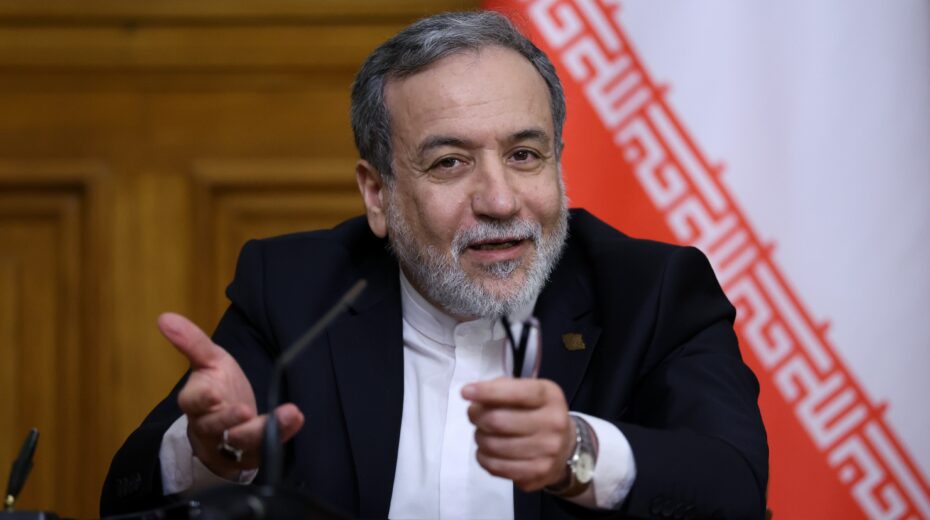 Iranian Foreign Minister Abbas Araghchi speaks during a press conference following a meeting with Russian Foreign Minister Sergey Lavrov in Moscow, Russia, on December 17, 2025. EPA/RAMIL SITDIKOV / REUTERS / POOL