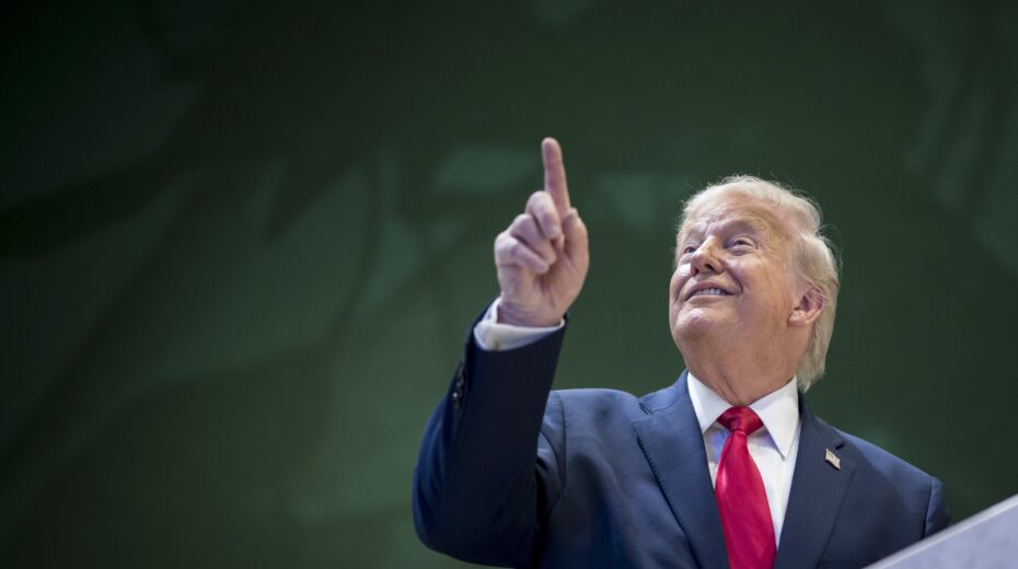 US President Donald Trump after his speech at the 56th Annual Meeting of the World Economic Forum (WEF) in Davos, Switzerland, on January 21, 2026. Photo: EPA/GIAN EHRENZELLER