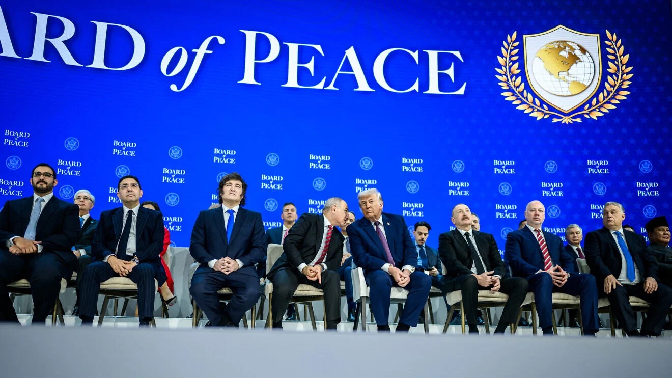 US President Donald Trump participates in the Board of Peace charter announcement and signing ceremony during the World Economic Forum at the Davos Congress Center in Davos, Switzerland, Jan. 22, 2026. Credit: Daniel Torok/White House.