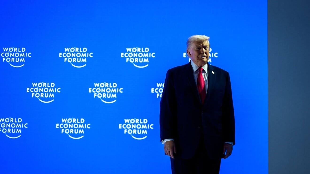 U.S. President Donald Trump delivers remarks at the World Economic Forum in Davos, Switzerland, Jan. 21, 2026. Credit: Daniel Torok/White House.
