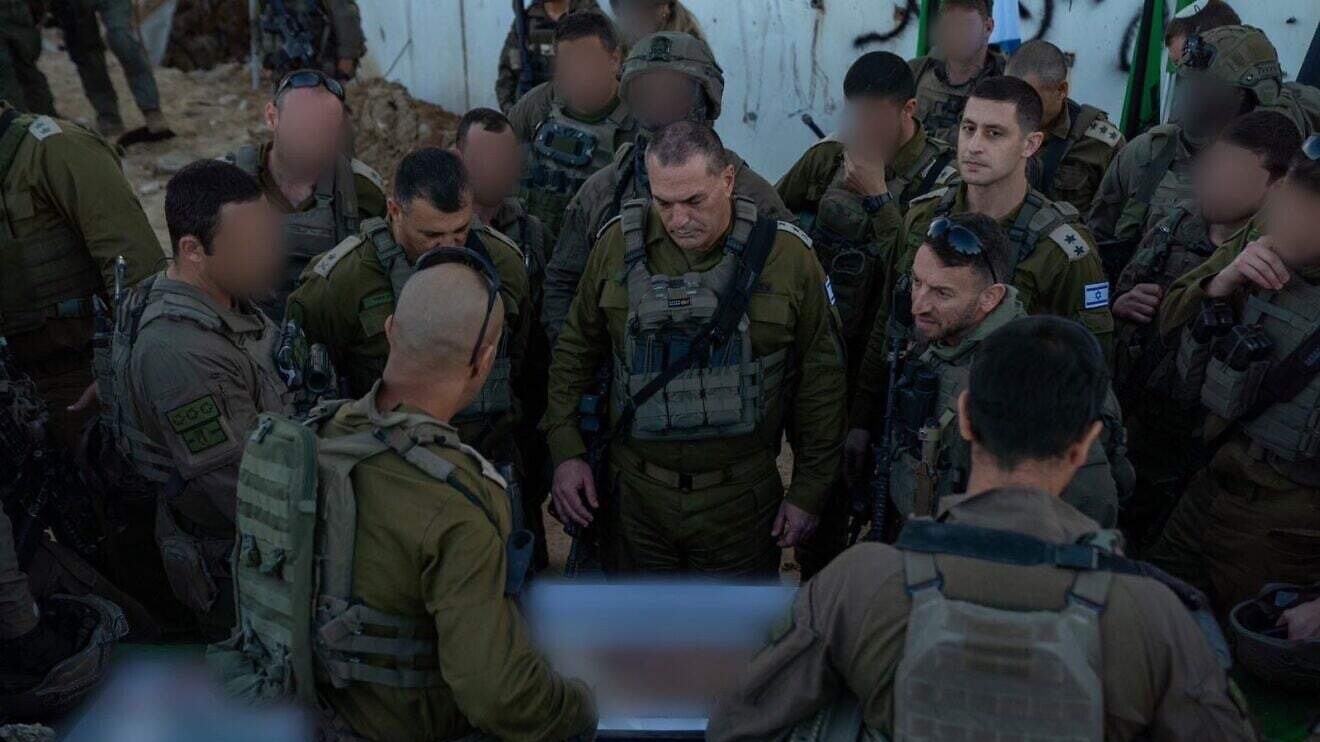 Israel Defense Forces Chief of Staff Lt. Gen. Eyal Zamir during a visit to the southern Gaza Strip, Dec. 31, 2025. Credit: IDF.