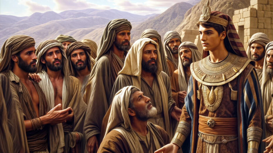 Joseph and his brothers. Photo: Adobe Stock/AI generated
