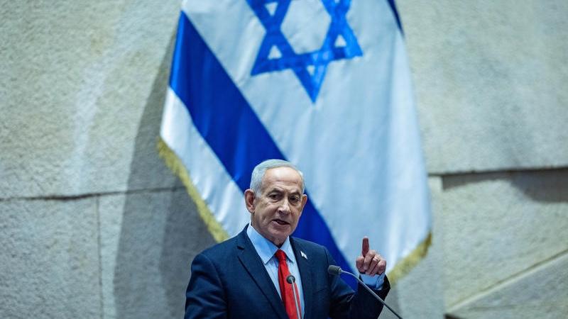 Prime Minister Benjamin Netanyahu invoked Purim and the language of the Bible in a recent Knesset speech focused on Iran. Photo by Yonatan Sindel/Flash90