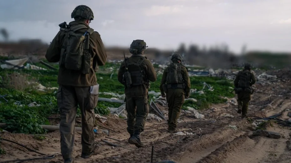 Israeli soldiers on patrol in the Gaza Strip, January 30, 2026. Photo: IDF Spokesman