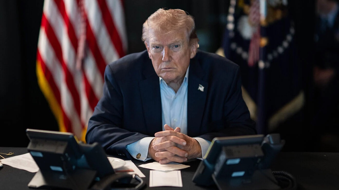 US President Donald Trump oversees “Operation Epic Fury” at Mar-a-Lago, Palm Beach, Fla., March 1, 2026. Credit: Daniel Torok/White House.