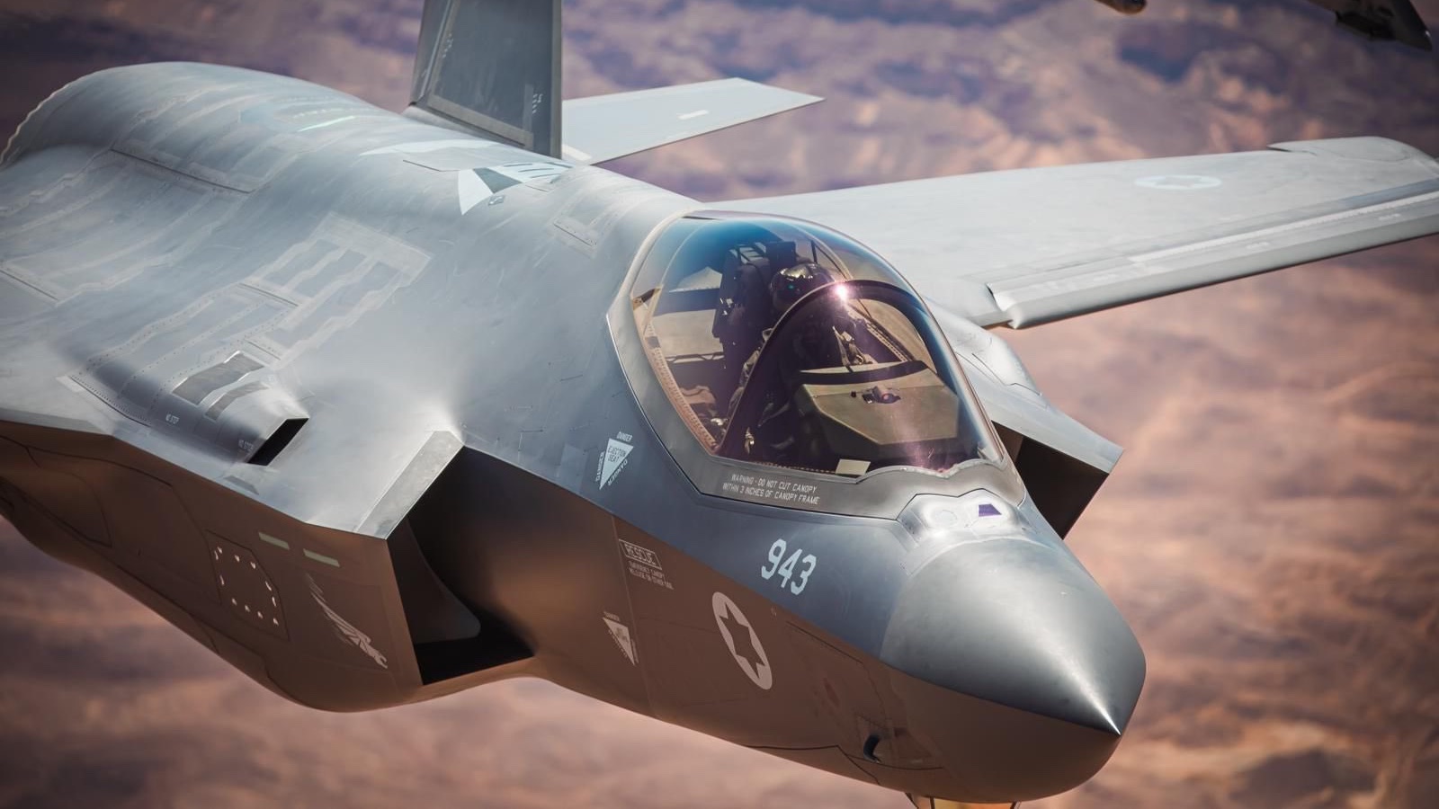 An Israeli F-35I in flight. Photo: Israel Air Force