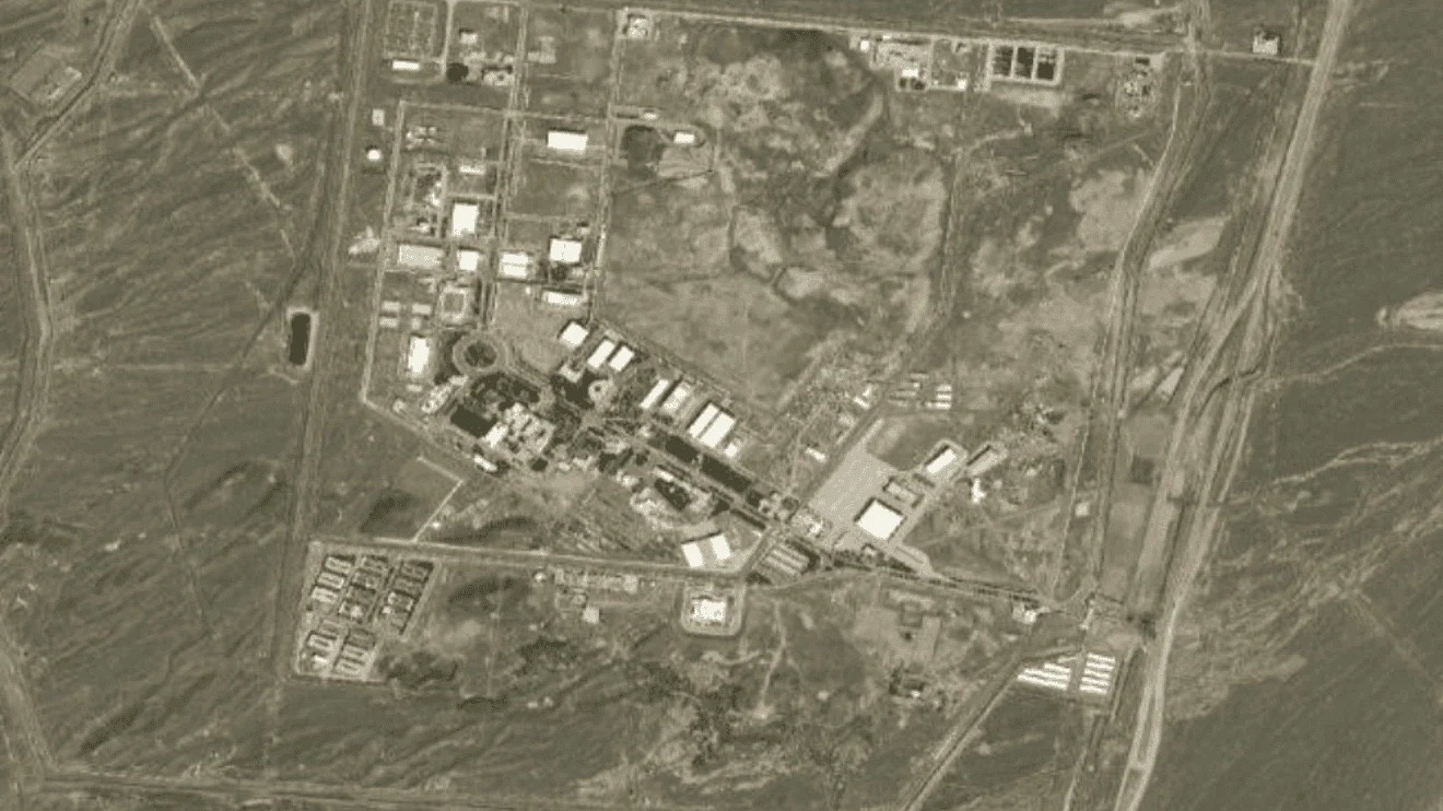 Aerial view of the Natanz Nuclear Facility in Iran, on June 19, 2025. Credit: LANCE FIRMS/NASA via Wikimedia Commons.