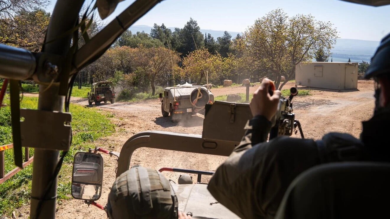 Troops of the Israel Defense Forces' 36th "Rage" Armored Division operate in Southern Lebanon, March 17, 2025. Credit: IDF.