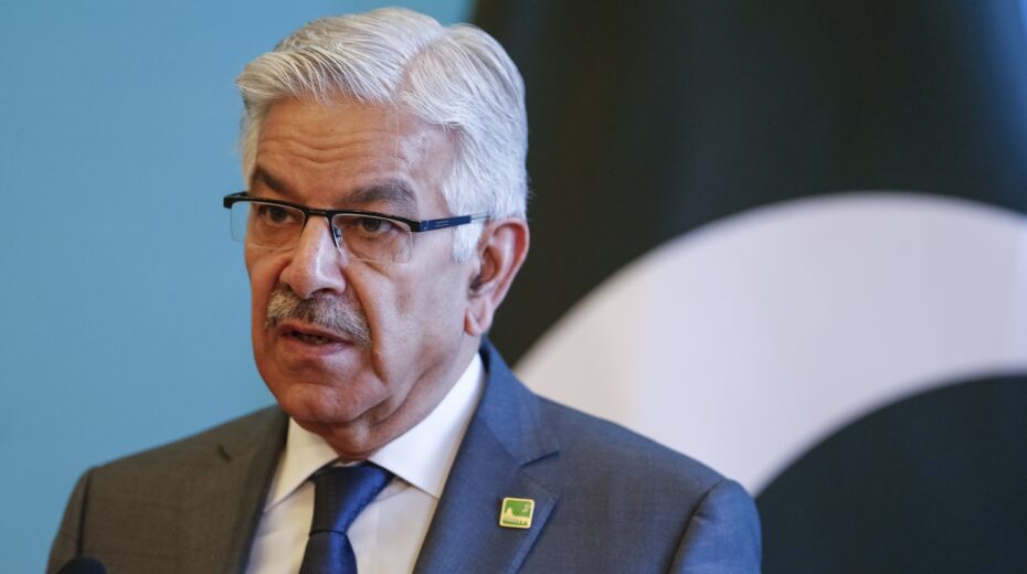 Pakistani Foreign Minister Khawaja Muhammad Asif. Archive photo: EPA/ROMAN PILIPEY