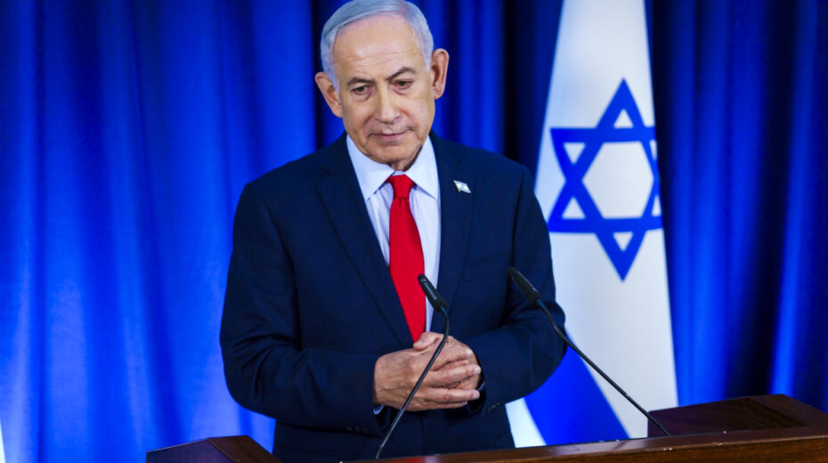 Israeli Prime Minister Benjamin Netanyahu during a press conference in Jerusalem on March 19, 2026. Photo: Shalev Shalom/POOL