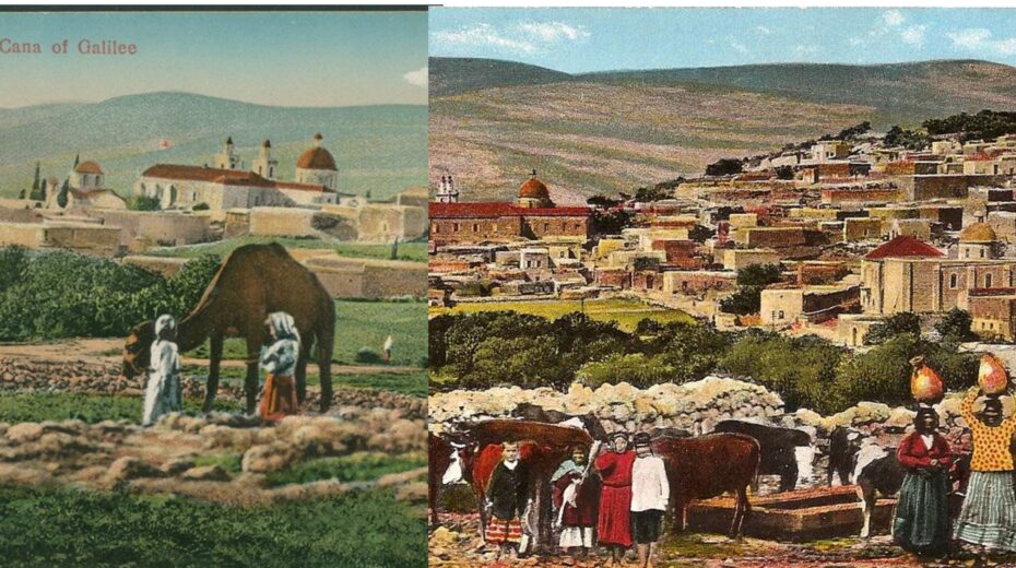 Kana in 1925 and 1908. Photos: Public Domain