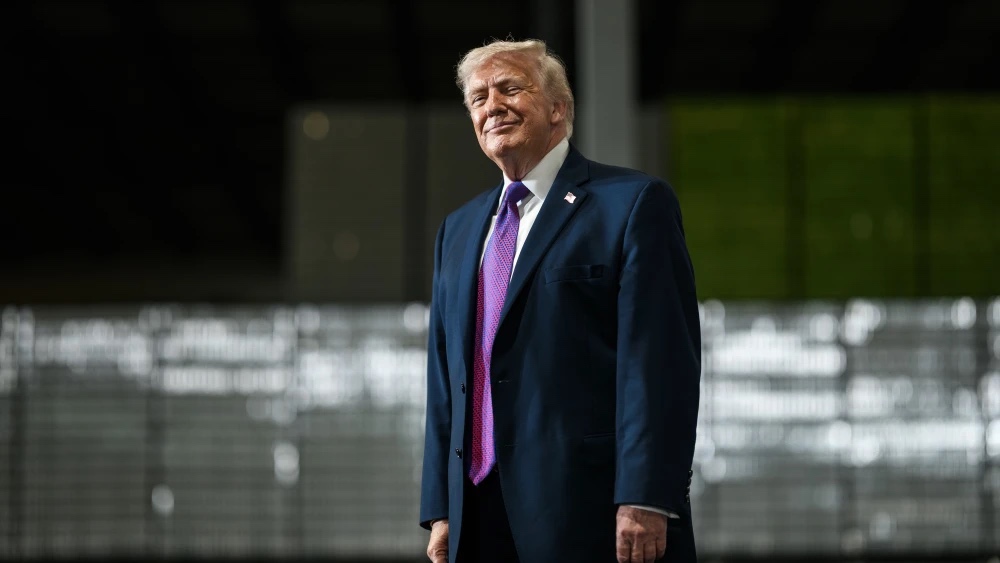 US President Donald Trump delivers remarks at Verst Logistics Manufacturing in Hebron, Ky., March 11, 2026. Credit: Joyce N. Boghosian/White House