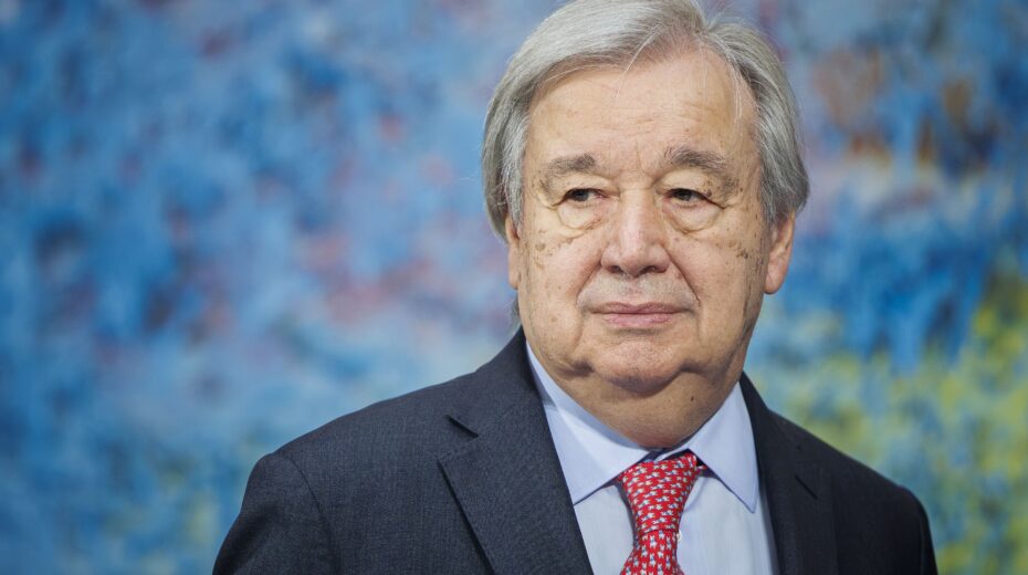 UN Secretary-General António Guterres at the opening of the 61st session of the UN Human Rights Council at the United Nations European Headquarters in Geneva, Switzerland, on 23 February 2026. Photo: EPA/Valentin Flauraud.