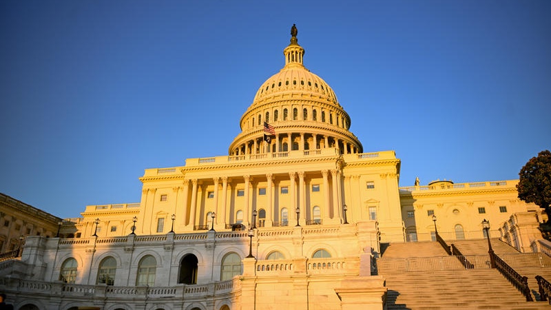 View of the United States Capitol building in Washington, DC, August 25, 2025. Photo by Arie Leib Abrams/Flash90