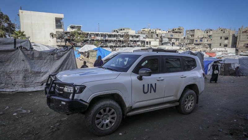Displaced Palestinians shelter at a UNRWA school in Khan Younis, in the southern Gaza Strip, January 20, 2026. Photo by Abed Rahim Khatib/Flash90